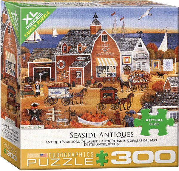 Eurographics (8300-5390) - Carol Dyer: "Seaside Antiques" - 300 piezas