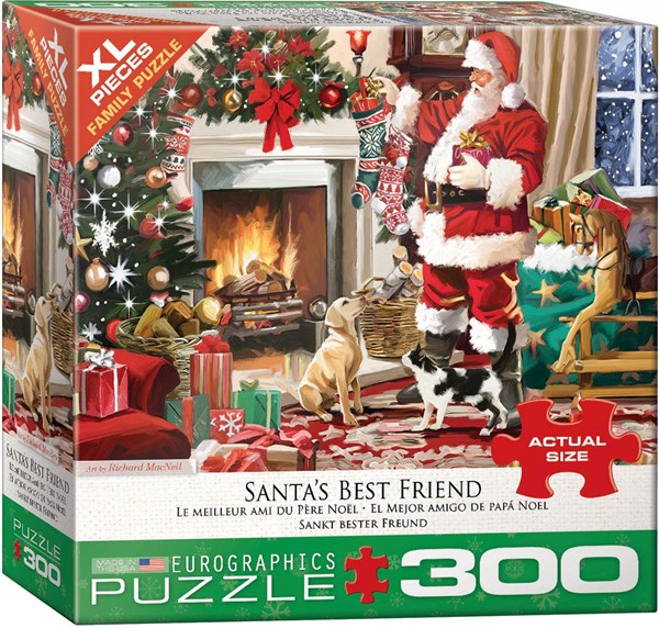Eurographics (8300-5399) - "Santa's Best Friend" - 300 piezas