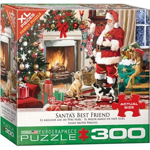 Eurographics (8300-5399) - "Santa's Best Friend" - 300 piezas