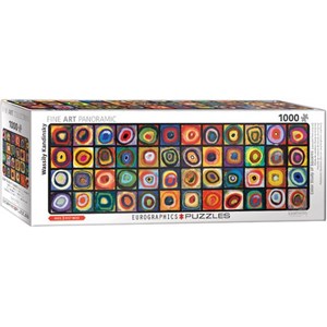 Eurographics (6010-5443) - Vassily Kandinsky: "Color Square" - 1000 piezas