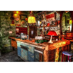 Grafika (02805) - "Ruin Bar in Budapest" - 1000 piezas