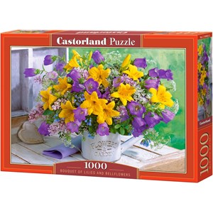 Castorland (C-104642) - "Flowers & Garden" - 1000 piezas