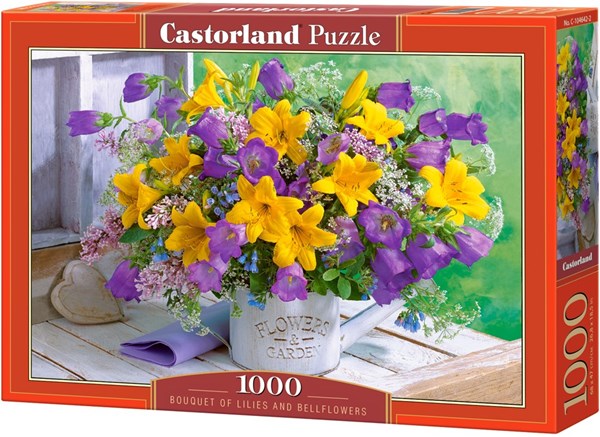 Castorland (C-104642) - "Flowers & Garden" - 1000 piezas