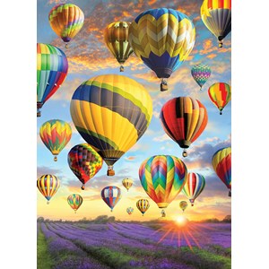 Cobble Hill (80025) - Greg Giordano: "Hot Air Balloons" - 1000 piezas