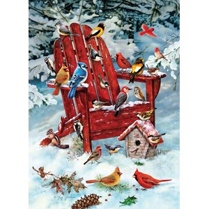 Cobble Hill (70031) - Greg Giordano: "Adirondack Birds" - 1000 piezas