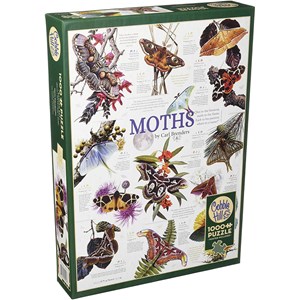 Cobble Hill (80016) - Carl Brenders: "Moth Collection" - 1000 piezas