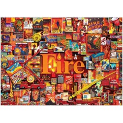 Cobble Hill (80173) - Shelley Davies: "Fire" - 1000 piezas