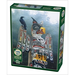 Cobble Hill (80085) - Terry Isaac: "Totem Pole in the Mist" - 1000 piezas