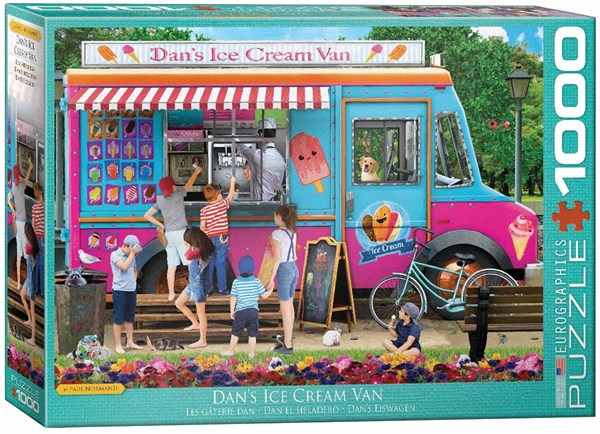 Eurographics (6000-5519) - Paul Normand: "Dan's Ice Cream Van" - 1000 piezas