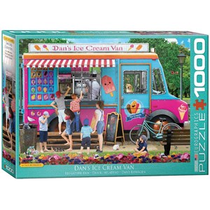 Eurographics (6000-5519) - Paul Normand: "Dan's Ice Cream Van" - 1000 piezas
