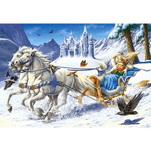 Castorland (B-12589) - "The Snow Queen" - 120 piezas