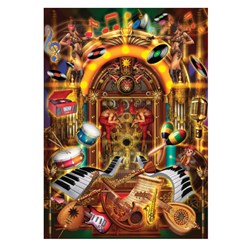 PuzzelMan (869) - Ciro Marchetti: "Juke Box" - 1000 piezas