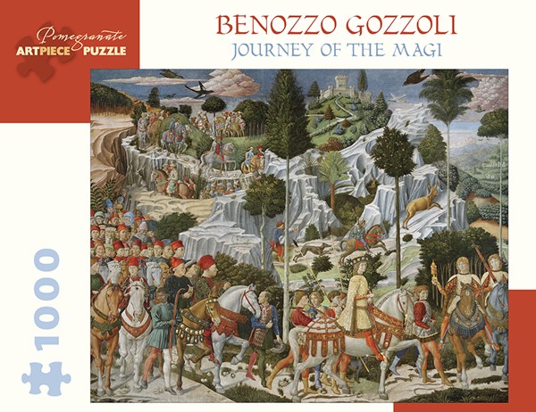 Pomegranate (aa1032) - Benozzo Gozzoli: "The Journey of the Magi" - 1000 piezas
