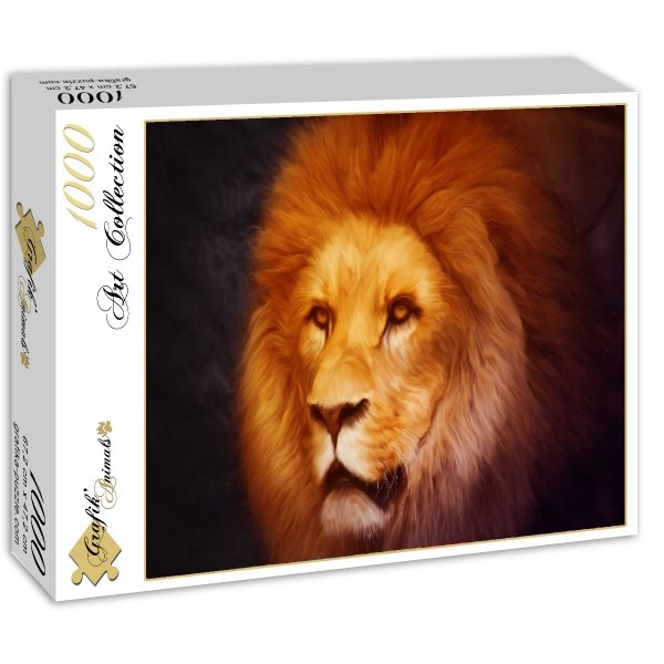 Grafika (01486) - "Lion" - 1000 piezas