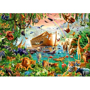 Bluebird Puzzle (70243) - Adrian Chesterman: "Noah's Ark" - 1000 piezas