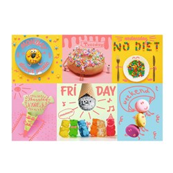 Trefl (10580) - "Sweet Week" - 1000 piezas
