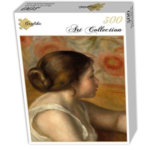 Grafika (01905) - Pierre-Auguste Renoir: "Head of a Young Girl, 1890" - 300 piezas