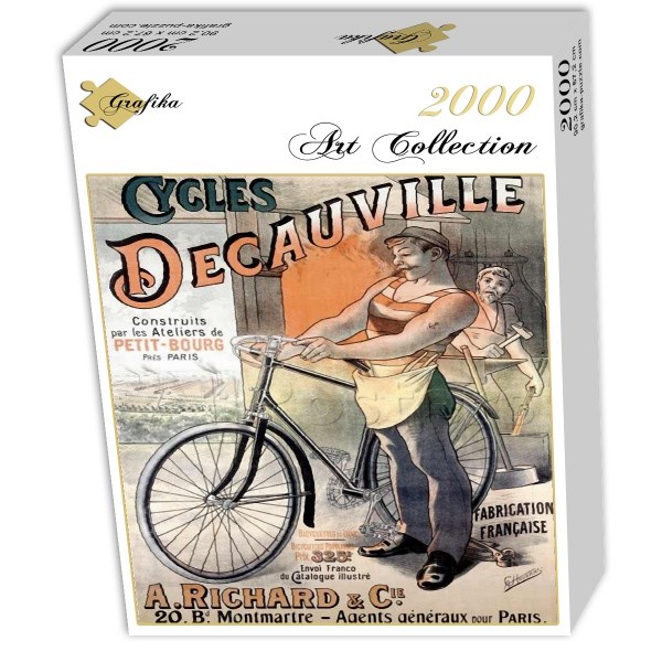 Grafika (00610) - "Vélos Decauville, 1892" - 2000 piezas