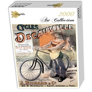 Grafika (00610) - "Vélos Decauville, 1892" - 2000 piezas