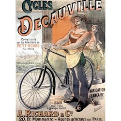 Grafika (00610) - "Vélos Decauville, 1892" - 2000 piezas