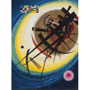 Grafika (00633) - Vassily Kandinsky: "In the Bright Oval, 1925" - 2000 piezas