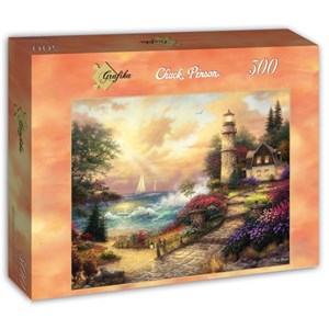 Grafika (t-00774) - Chuck Pinson: "Seaside Dreams" - 500 piezas