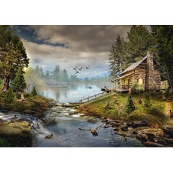 Grafika (t-00873) - "The Fisherman's Cabin" - 1000 piezas