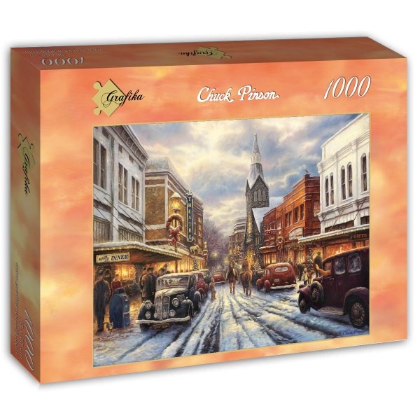 Grafika (t-00809) - Chuck Pinson: "The Warmth of Small Town Living" - 1000 piezas