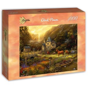 Grafika (t-00821) - Chuck Pinson: "The Golden Valley" - 1000 piezas