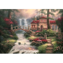 Grafika (t-00793) - Chuck Pinson: "Sierra River Falls" - 1000 piezas