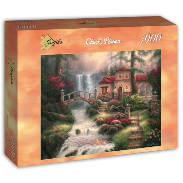 Grafika (t-00793) - Chuck Pinson: "Sierra River Falls" - 1000 piezas