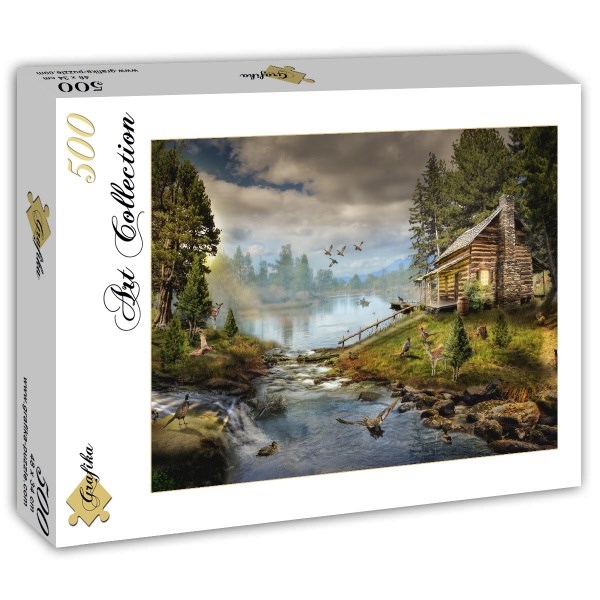Grafika (t-00874) - "The Fisherman's Cabin" - 500 piezas
