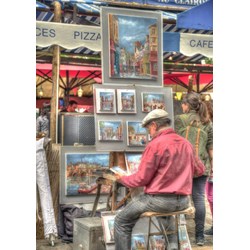 Grafika (t-00845) - "Street Artist, Paris, France" - 1000 piezas