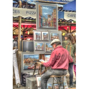 Grafika (t-00845) - "Street Artist, Paris, France" - 1000 piezas