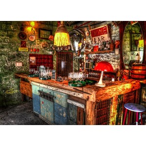 Grafika (t-00842) - "Ruin Bar in Budapest" - 500 piezas