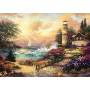 Grafika (t-00773) - Chuck Pinson: "Seaside Dreams" - 1000 piezas