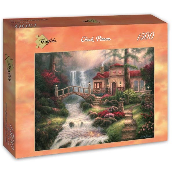 Grafika (t-00792) - Chuck Pinson: "Sierra River Falls" - 1500 piezas