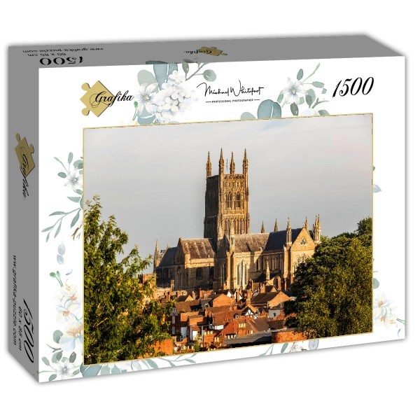 Grafika (t-00936) - "Worcester Cathedral viewed from Fort Royal Park" - 1500 piezas