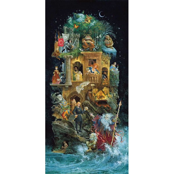 SunsOut (67590) - James Christensen: "Shakespearean Fantasy" - 1000 piezas