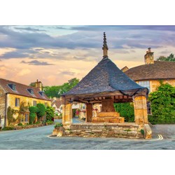 Grafika (t-00935) - "Market Cross in Castle Combe, Cotswolds" - 500 piezas