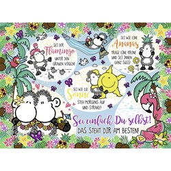 Ravensburger (14830) - "Sheepworld, Just be yourself!" - 500 piezas