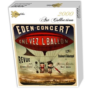 Grafika (00612) - "Affiche pour Eden-concert, 1884" - 2000 piezas
