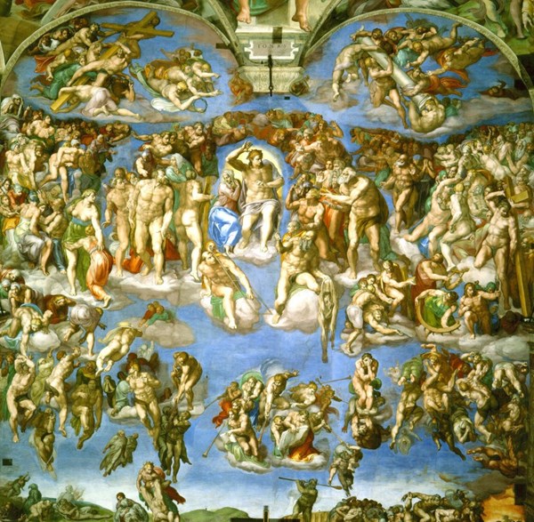 Grafika (00725) - Michelangelo: "Judgement Day" - 1500 piezas