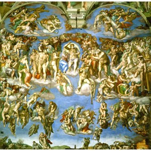 Grafika (00725) - Michelangelo: "Judgement Day" - 1500 piezas