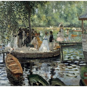 Grafika (00745) - Pierre-Auguste Renoir: "La Grenouillère, 1869" - 1500 piezas