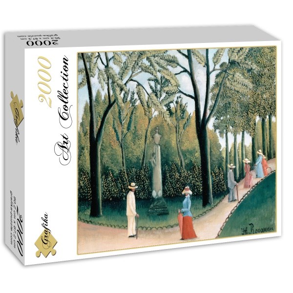 Grafika (00503) - Henri Rousseau: "Le Jardin du Luxembourg, 1909" - 2000 piezas
