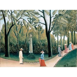 Grafika (00503) - Henri Rousseau: "Le Jardin du Luxembourg, 1909" - 2000 piezas