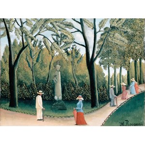 Grafika (00503) - Henri Rousseau: "Le Jardin du Luxembourg, 1909" - 2000 piezas