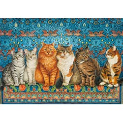 Castorland (B-53469) - "Cat Aristocracy" - 500 piezas
