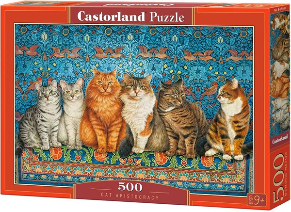 Castorland (B-53469) - "Cat Aristocracy" - 500 piezas